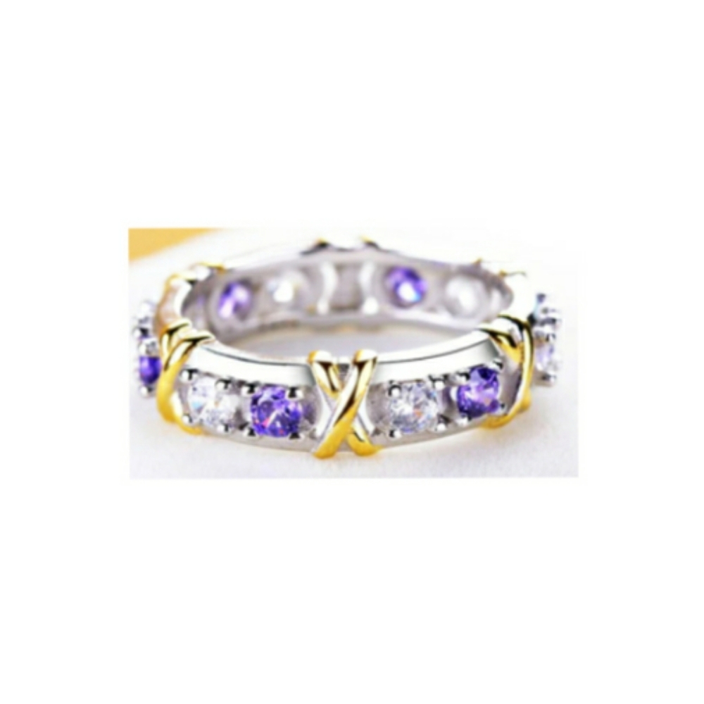 💋NEW CZ EMBELLISHED RING - Picture 7 of 11